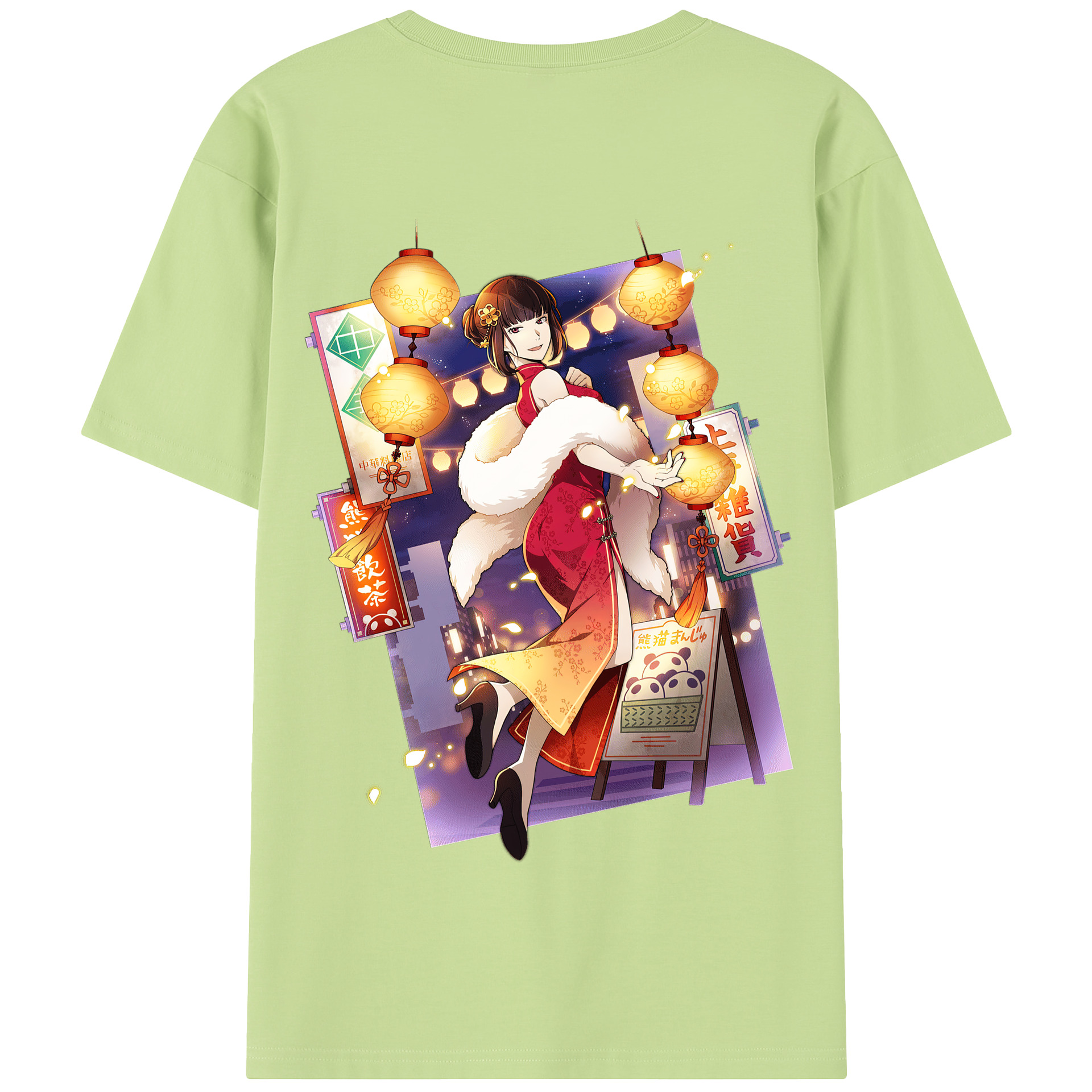 （画像用） 文豪ストレイドッグス Bungo Stray Dogs 綿100％半袖Tシャツ（背面プリント）